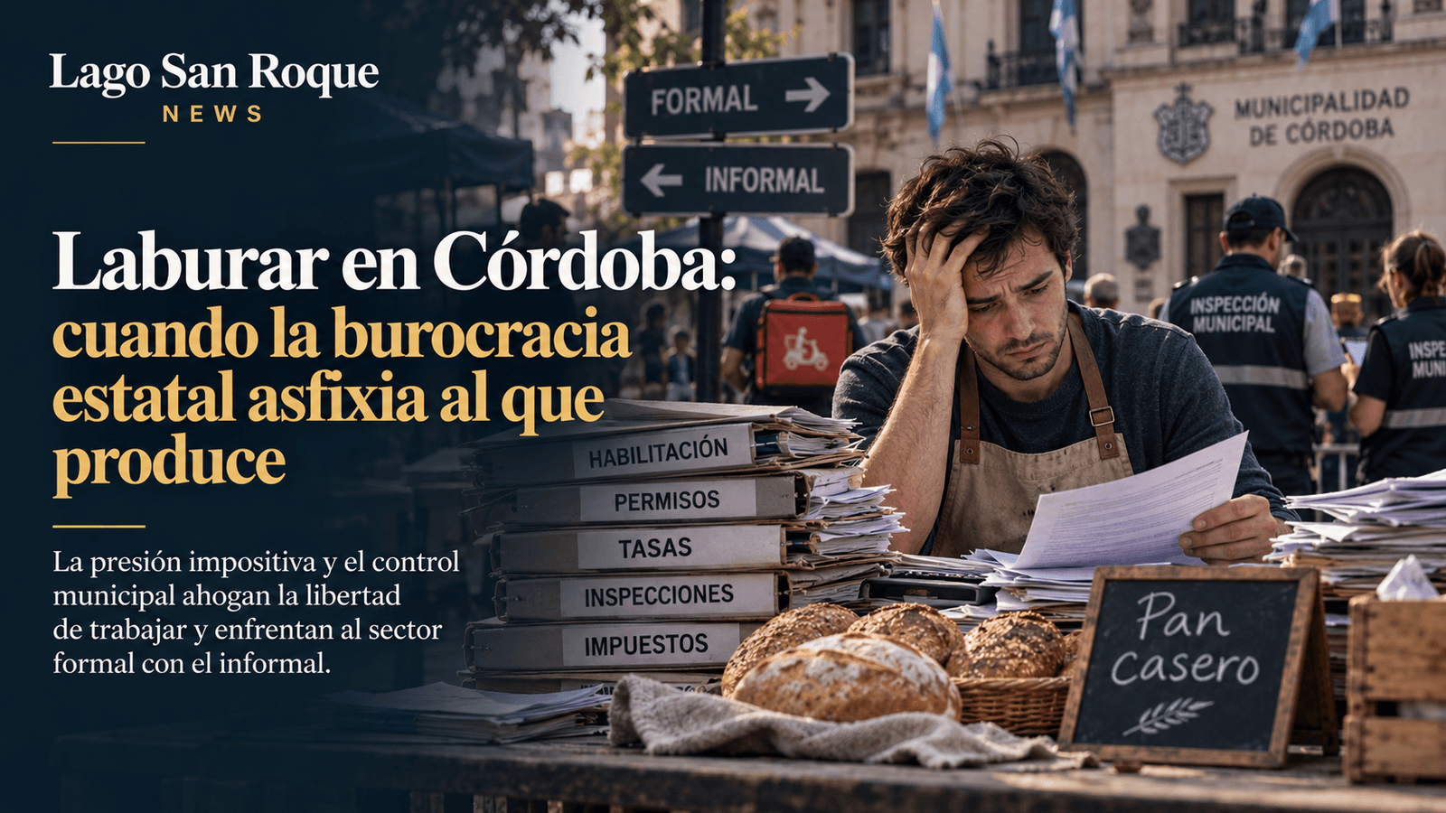 El difícil camino de emprender en una Córdoba que ahoga al que produce.